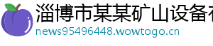 淄博市某某矿山设备有限公司